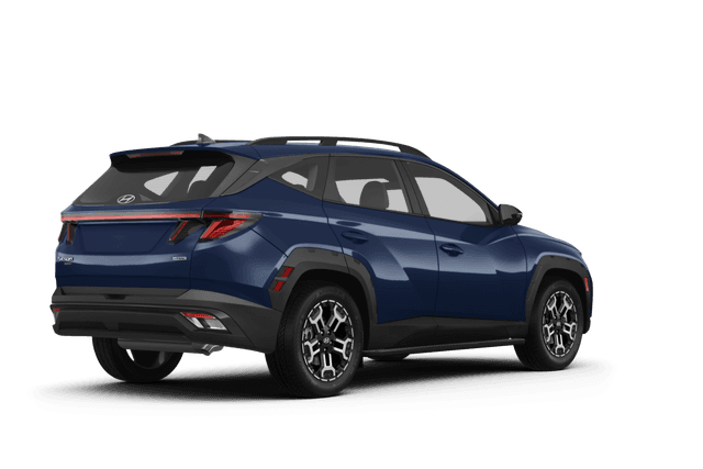 Hyundai Tucson  - Back view Hyundai Tucson  - Back view